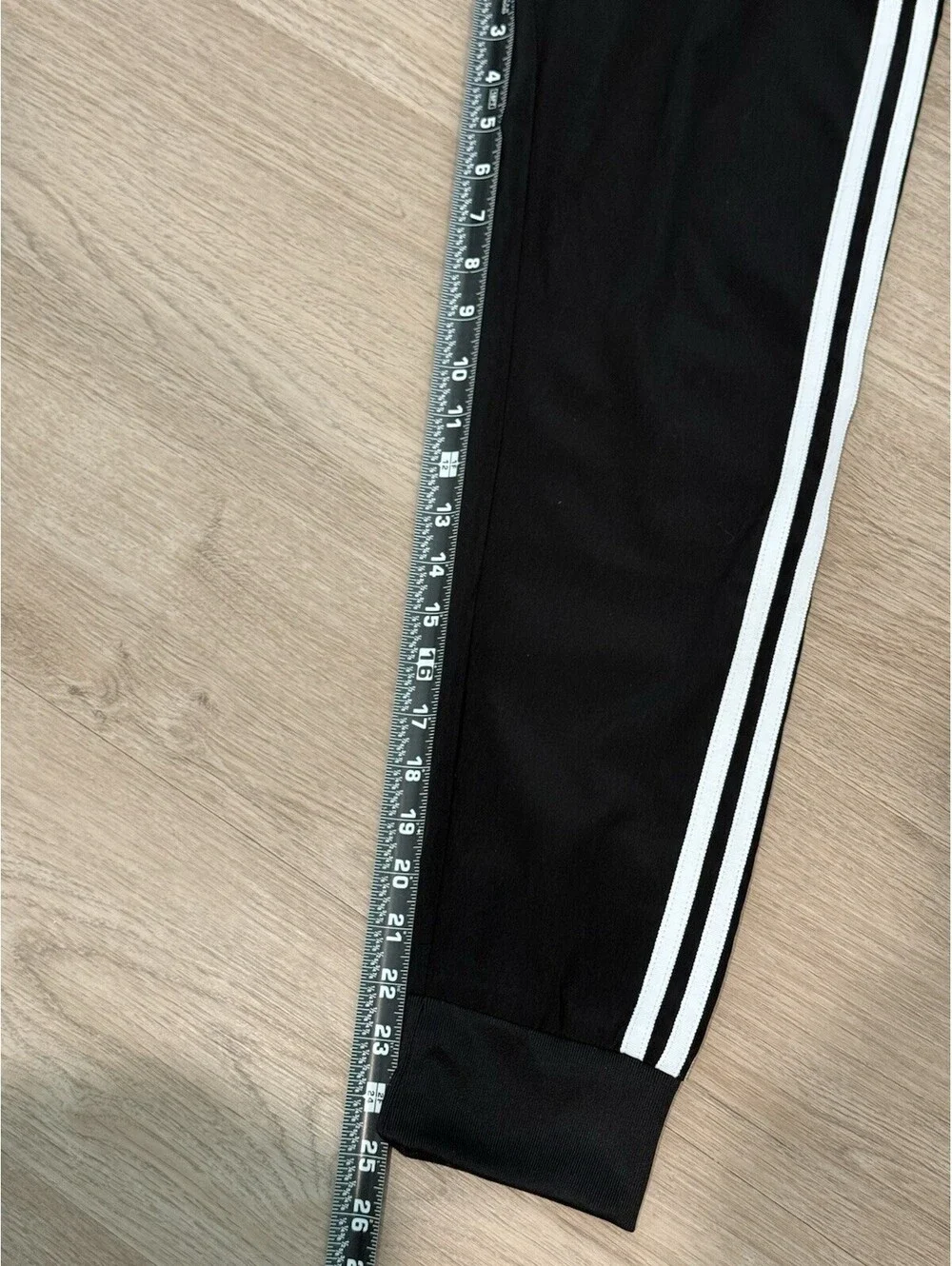 Adidas Sport Joggers Men's Size Medium Tailored Leg Black Logo